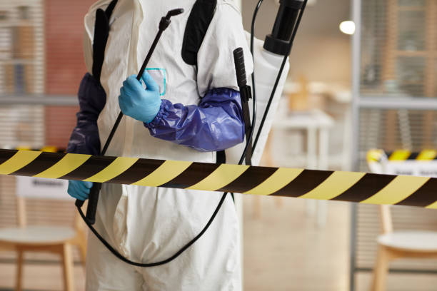 Professional Trauma Scene Cleanup technician working in Clarksburg, MD